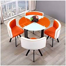 Buy any modern & contemporary dining furniture set for your room at discount price. Amazon Com Kitchen Dining Room Sets Orange Table Chair Sets Kitchen Dining Room Home Kitchen