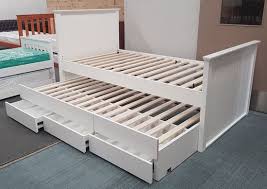 ed king single bed 3 drawers trundle