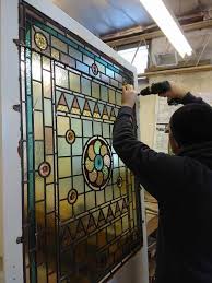 Victorian Door Panel Full Re Lead And