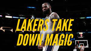 LeBron Puts On A Show As Lakers Take Down Magic - YouTube