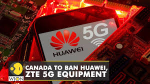 Canada to ban Huawei, ZTE 5G equipment as it joins five eyes  intelligence-sharing network | WION - YouTube