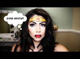 comic book makeup using acrylic paint