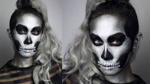 glitter skull makeup tutorial 31 days