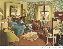 1940s decor 32 pages of designs and
