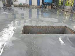 500 sq ft concrete vacuum dewatered