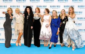 The music icon is 72, while streep is 69. Mamma Mia Here We Go Again See Cher Meryl Streep More In Premiere Photos Ew Com