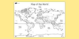 You should make a label that represents your brand and creativity. World Map Labeling Sheet Teacher Made