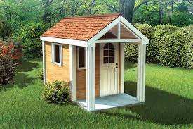 4 X8 Childrens Playhouse Plan 90033