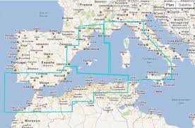 Maxsea Timezero Raster West Mediterranean Sea Chart
