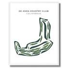 Buy the best printed golf course De Anza Country Club, California ...