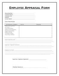 Performance Review Template Employee Evaluation Form Template