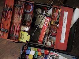 what s inside my art tool box the