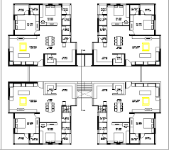 Floor Plan Structure Details Of Multi