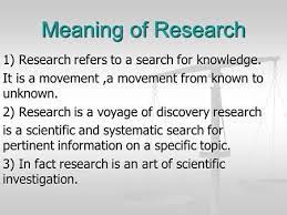 Definition And Meaning Of Research gambar png