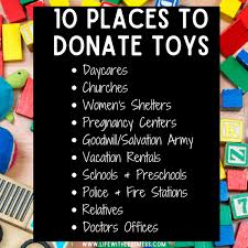 where to donate toys 10 perfect places