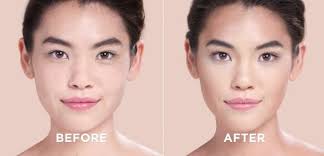 contouring makeup which makes you