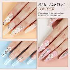 coscelia mild east nail kit acrylic powder glitter nail art manicure tool tips brush set