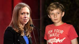 And the baby's already got a big name to live up to. Melania Trump Thanks Chelsea Clinton For Defending Barron Cnn Politics