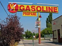 propane refill at gas station is it