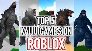 Top 5 Kaiju Games On Roblox | ROBLOX - YouTube