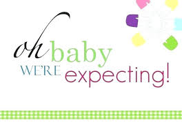 Pregnancy Announcements Templates Announcement Card Template