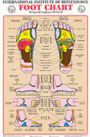 Original Ingham Method Foot Wall Chart A1 Foot