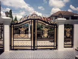 front entry gate design ideas