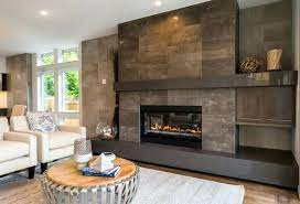 Image Result For Slate Linear Fireplace