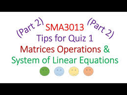 linear equations tips for quiz