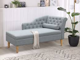 florence chaise lounge sofa grey