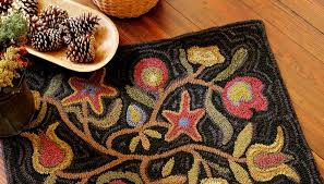 what are hooked rugs