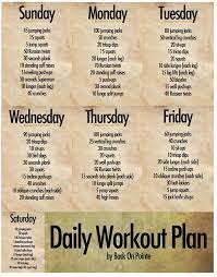 Daily Exercise Routines