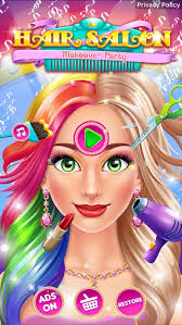 hair salon makeover games by kids games