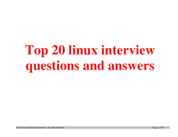 Interview Questions   Answers for Content Marketing  Template  