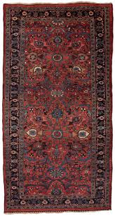 antique persian bidjar wide runner rug