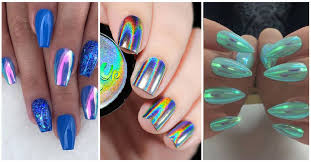 35 beautiful holographic nails you must try