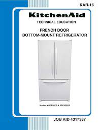 repair manual kitchenaid refrigerators