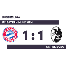 Sc freiburg played against bayern münchen in 2 matches this season. Fc Bayern Munchen Sc Freiburg Niederlage Abgewendet Holer Trifft Zum Remis Bundesliga Welt