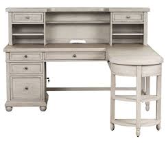 Sale ends in 23 hours. Liberty Furniture Harvest Home Cottonfield White L Shaped Desk Set 979 Ho Lsd Miskelly Furniture