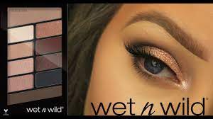 beginners eye makeup using wet n wild