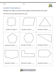 1st grade 3d shapes printable worksheets. First Grade Geometry