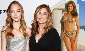 Sports Illustrated model Kathy Ireland, 56, poses with her look-alike  daughter Chloe, 16, | Daily Mail Online