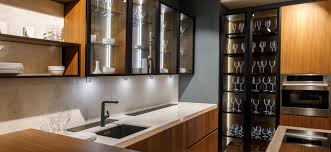 13 Modern Glass Door Kitchen Cabinets