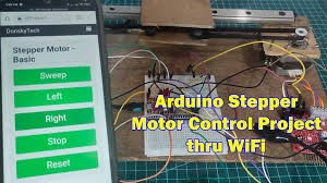 arduino stepper motor control project