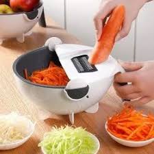 1 vegetable cutter with drain basket