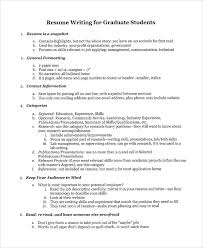 Sample College Graduate Resume 8 Free Documents Download