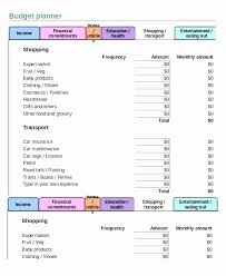 Simple Budget Template Excel Unique Simple Excel Spreadsheet