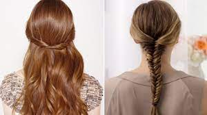 Another cool option among the school hairstyles for medium hair, the hairdo has a unique take at braids balancing off those lusciously long and beautiful hairs.girls and women who have medium hair length can create braids and tie them together on a side while keeping it all loose on other side. 11 Cute Nice And Chic School Hairstyles For Medium Hair