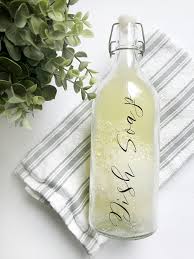 easy diy dish soap recipe made with