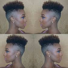 very short natural hairstyles for real